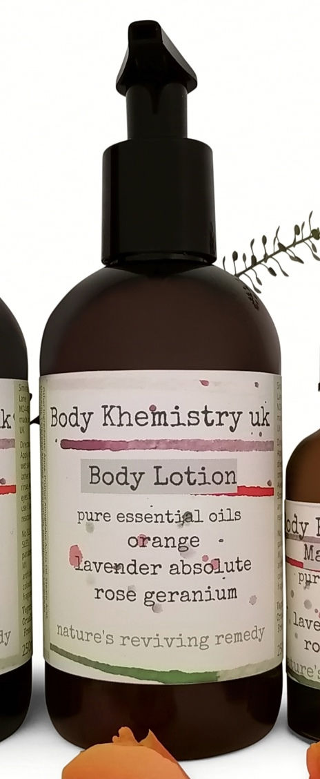 Reviving Orange, Lavender Absolute and Rose Geranium Body Lotion 250ml