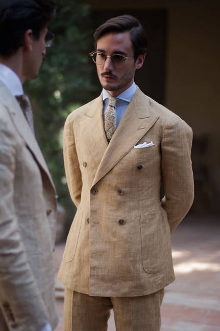 costume croisé sartorialiste