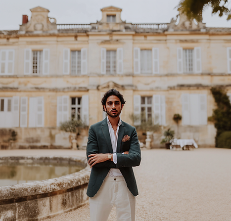 epaules costume sur mesure