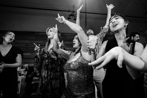 Photo by David Clumpner at Rugged Horizon in St. Ignatious Montana - Friends singing on the dance floor at a party
- Sidecar Audio