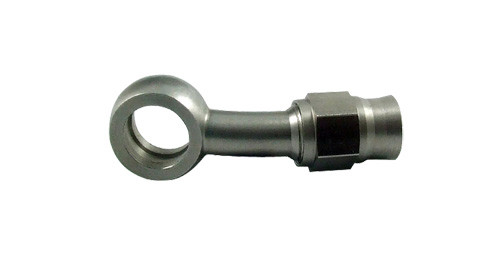 3AN 30 deg Bend Banjo Eye Size 10mm (3/8) AF211-03 | Jam Motorsport Shop
