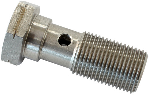 Banjo Bolt -3an 3/8" x 24UNF Stainless 20mm Long AF300-03 | Jam Motorsport Shop view 1