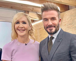 TANIA AND DAVID BECKHAM