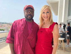 TANIA AND WILL.I.AM CANNES