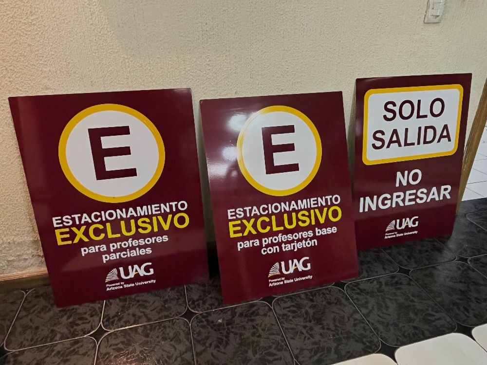 Lámina galvanizada rotulada (50x40 cm)