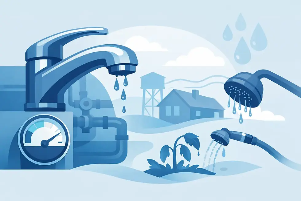 What Causes Low Water Pressure?