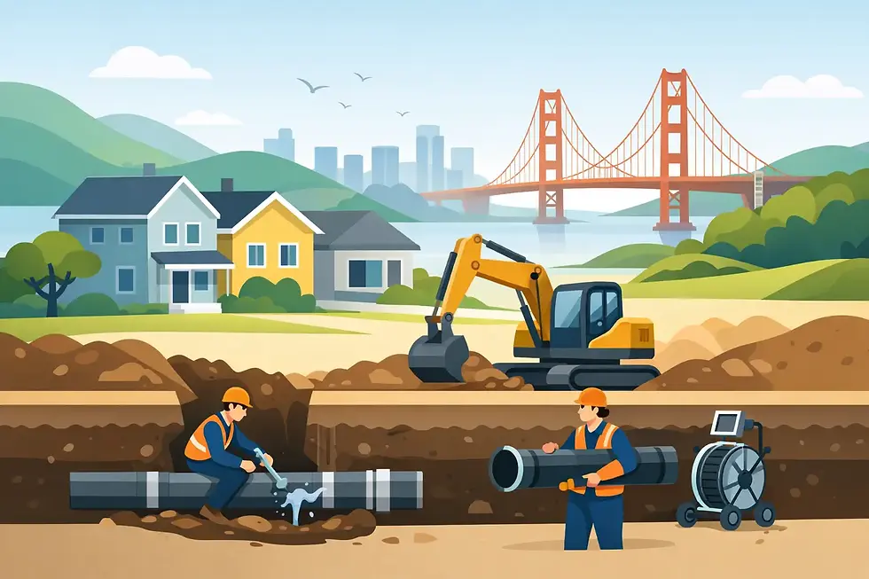 A Guide to Sewer Line Repair for Bay Area Homes