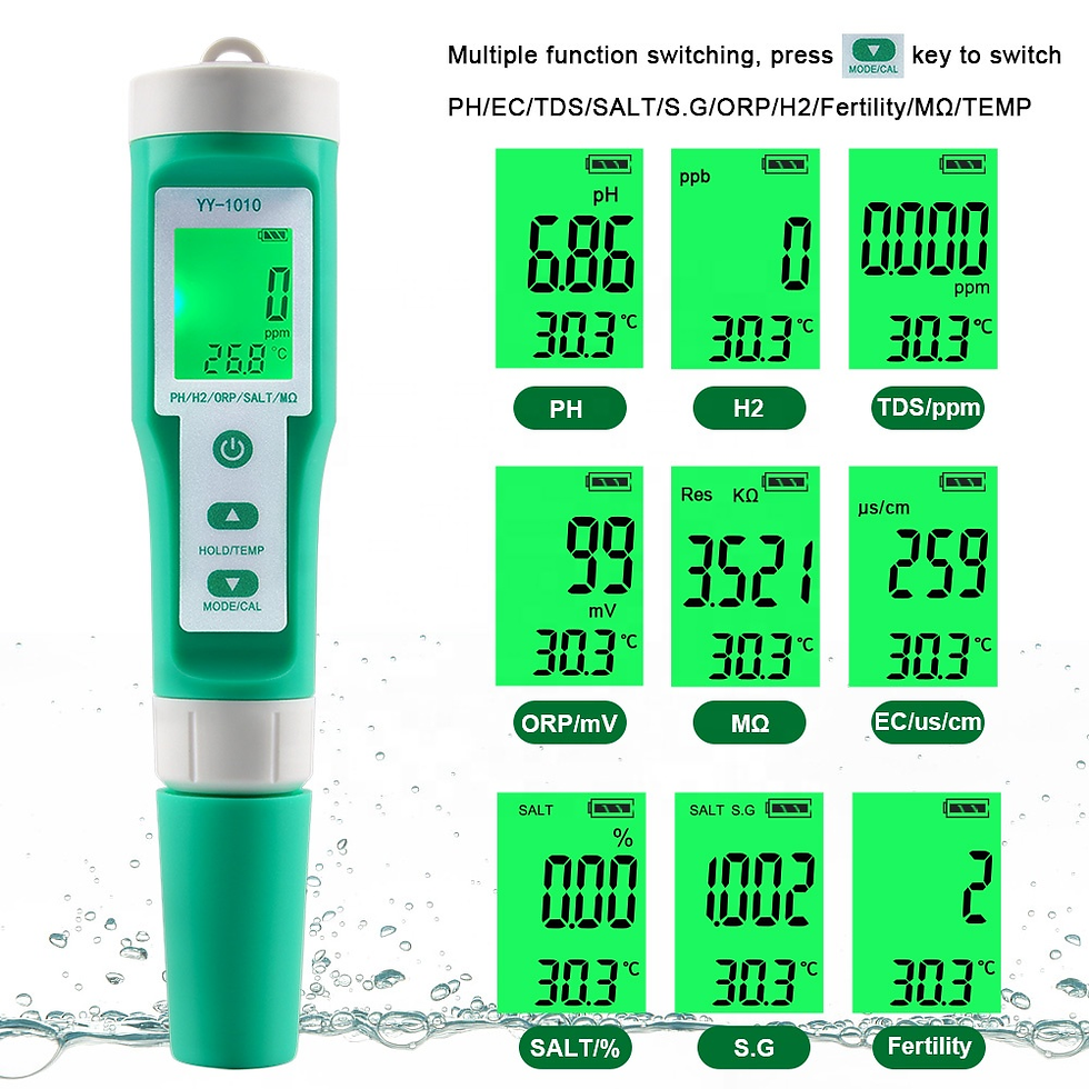 Miniatura: Medidor digital pH calidad de agua potable y piscinas