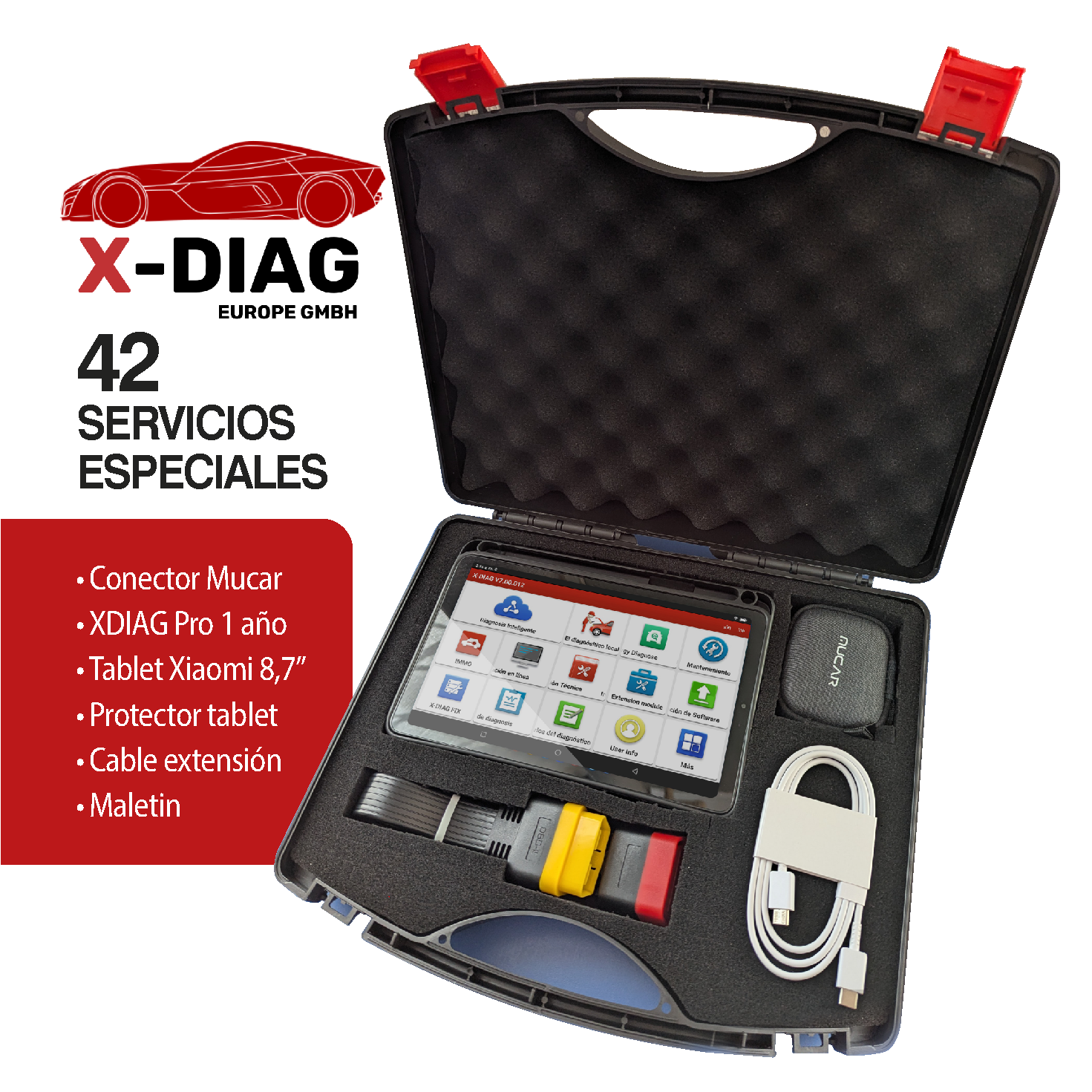 XDIAG PRO Escáner profesional multimarcas