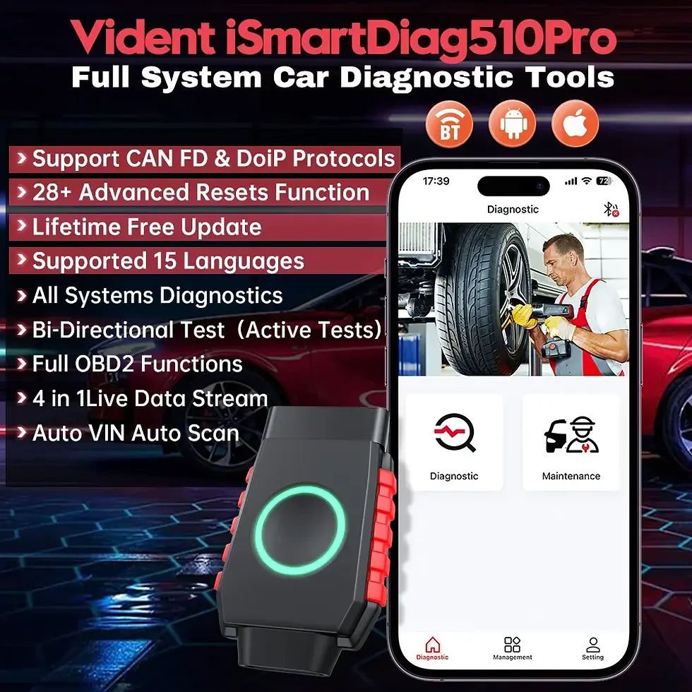 Miniatura: Vident iSmart510Pro Escáner multi marcas - 28 RESET