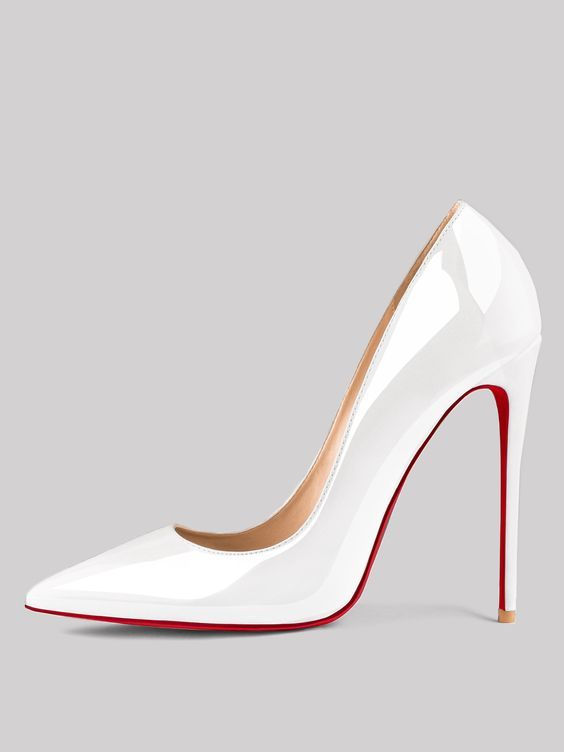 120mm Women's Party Daily Red Bottom High Heels Patent Pumps