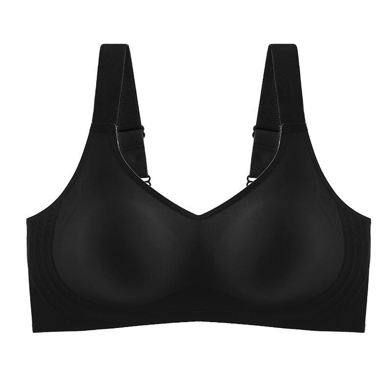 Thumbnail: Beautiful Back Large Size Soft Support Push-up Bra For Women, Seamless One-piece