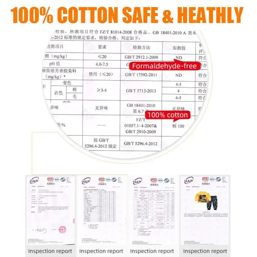 Thumbnail: Kids Clothes Children Sets Children's Clothing Boys Girls CottonAutumn winter Cl