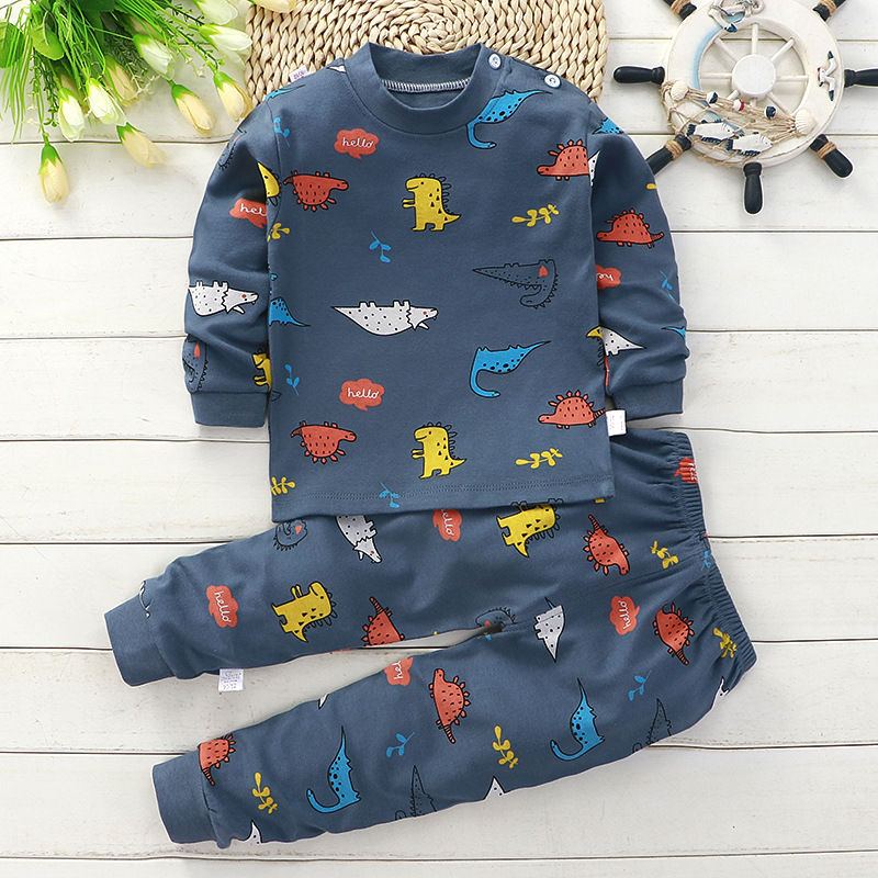Thumbnail: Kids Clothes Children Sets Children's Clothing Boys Girls CottonAutumn winter Cl