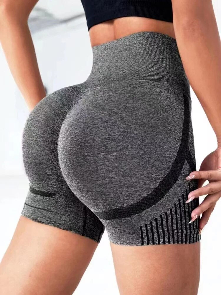 Miniatura: Women Yoga Shorts High Waist Workout Shorts Fitness Yoga Lift Butt Fitness Ladie
