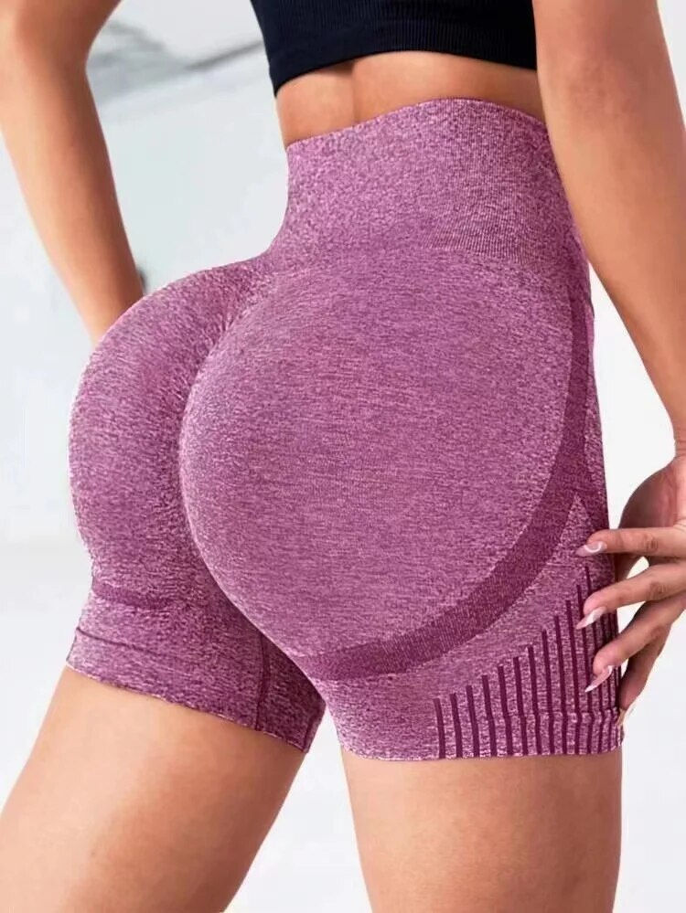 Miniatura: Women Yoga Shorts High Waist Workout Shorts Fitness Yoga Lift Butt Fitness Ladie