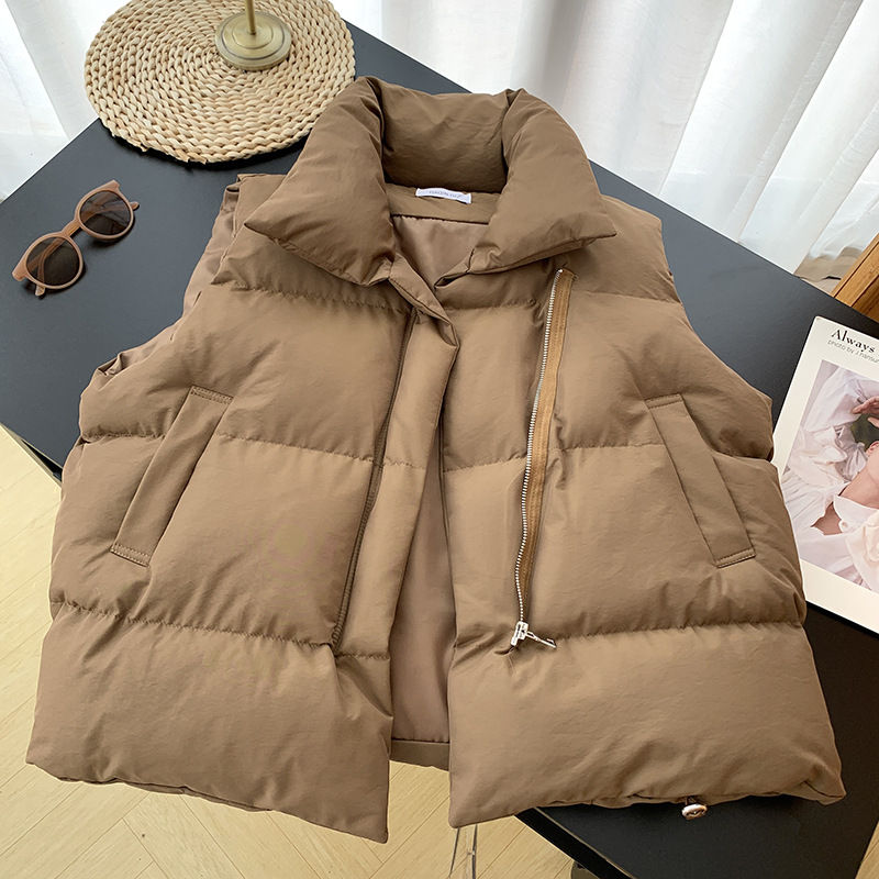Thumbnail: Women Fashion Autumn New 2024 Stand Collar Elegant Down Coats Warm Outerwear Cas