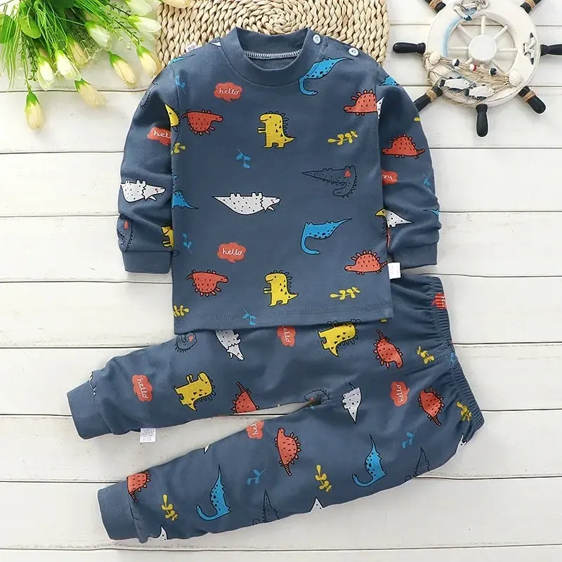 Thumbnail: Kids Clothes Children Sets Children's Clothing Boys Girls CottonAutumn winter Cl