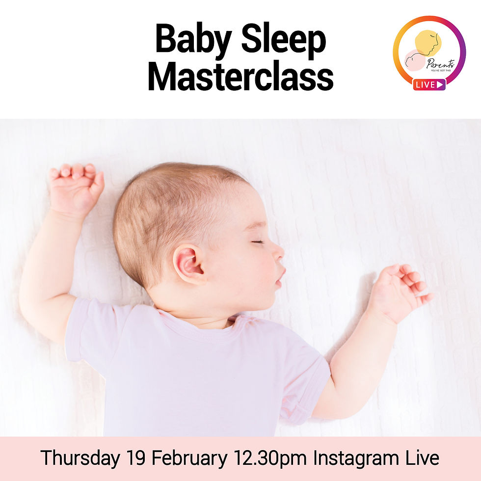 Baby Sleep Masterclass Feb