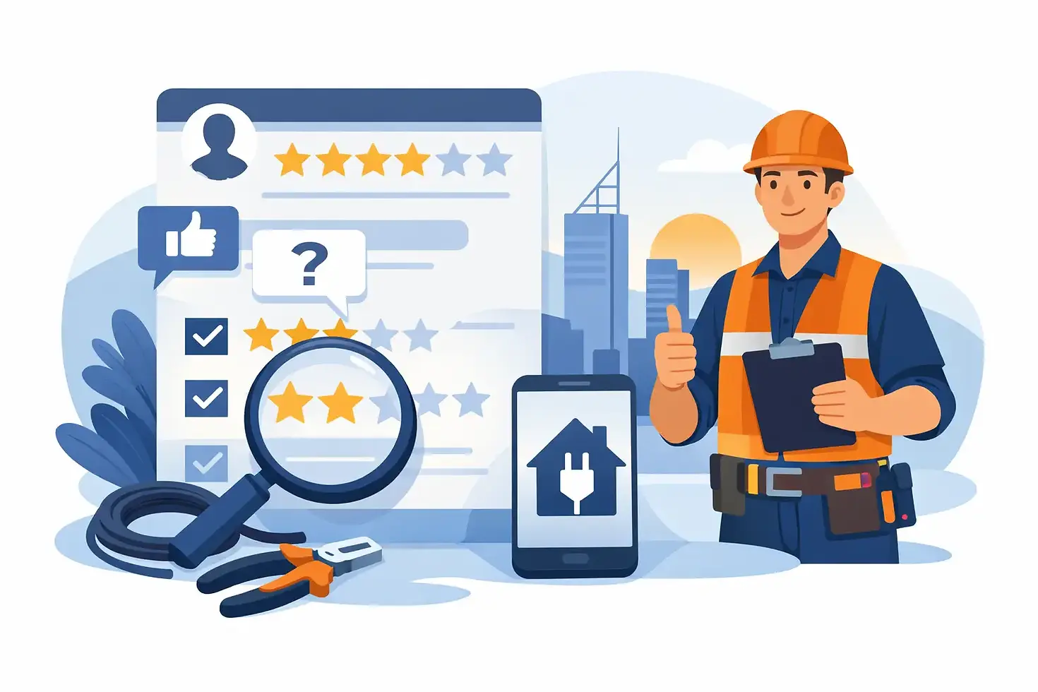 How to Read Perth Electrician Reviews Properly