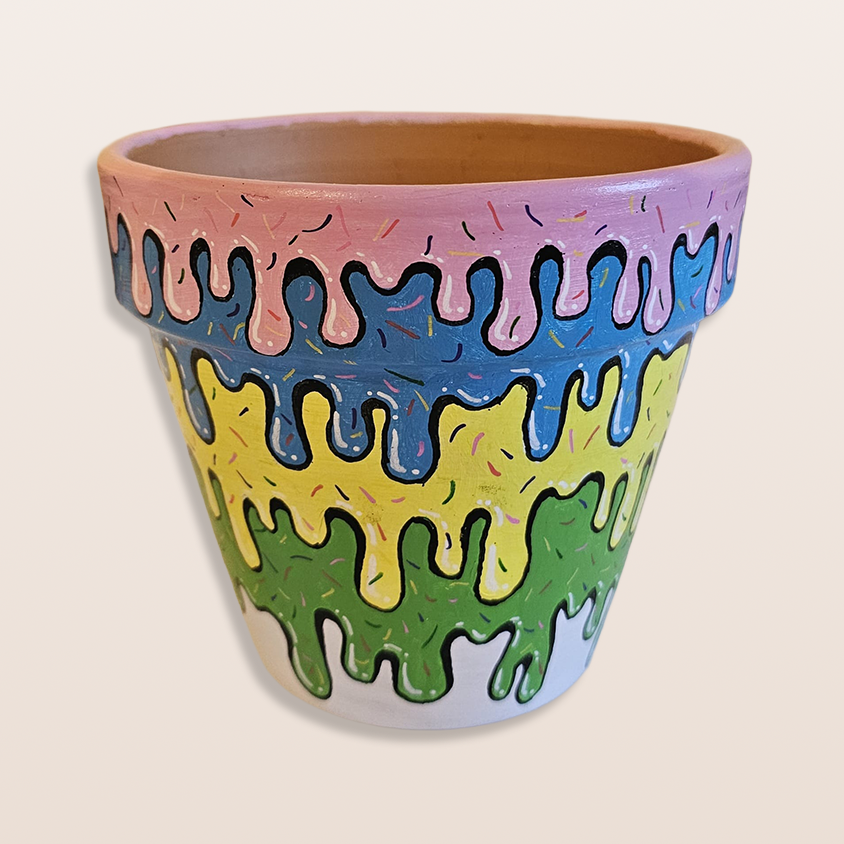 Pot Painting - Ice Cream 
