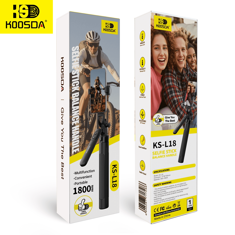 Thumbnail: KS-L18 1.8M Selfie Stick Balange Handle