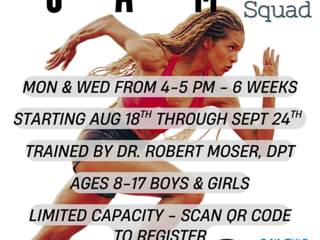 SAM Squad Returns! Speed, Agility & Mobility Training for Youth