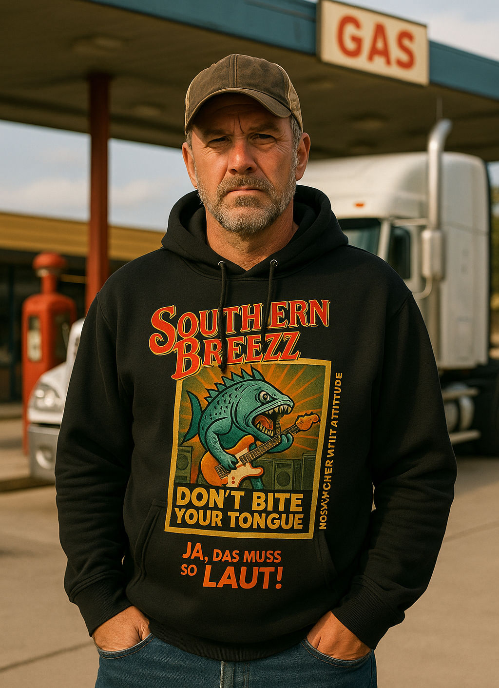 Don't bite your tongue - Hoodie