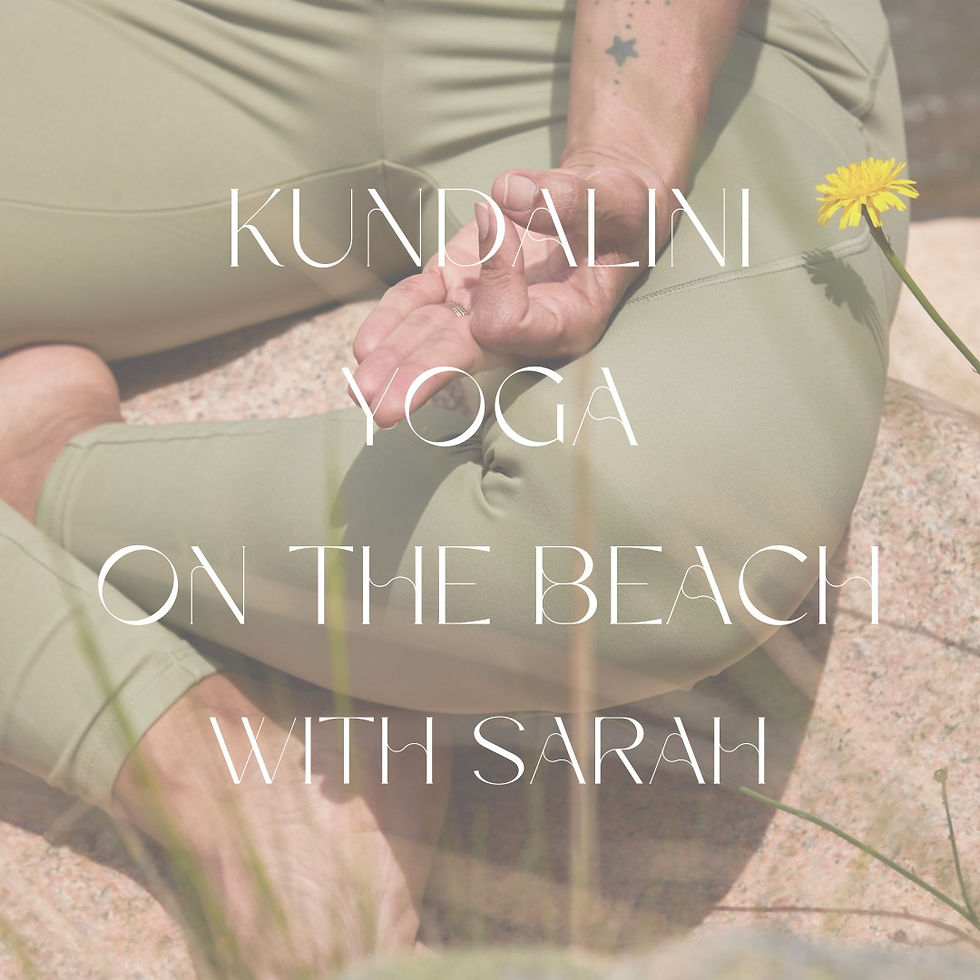 Kundalini Yoga on the Beach 6:30-7:30 PM