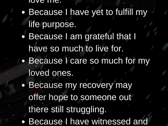 My Thirteen Reasons Why