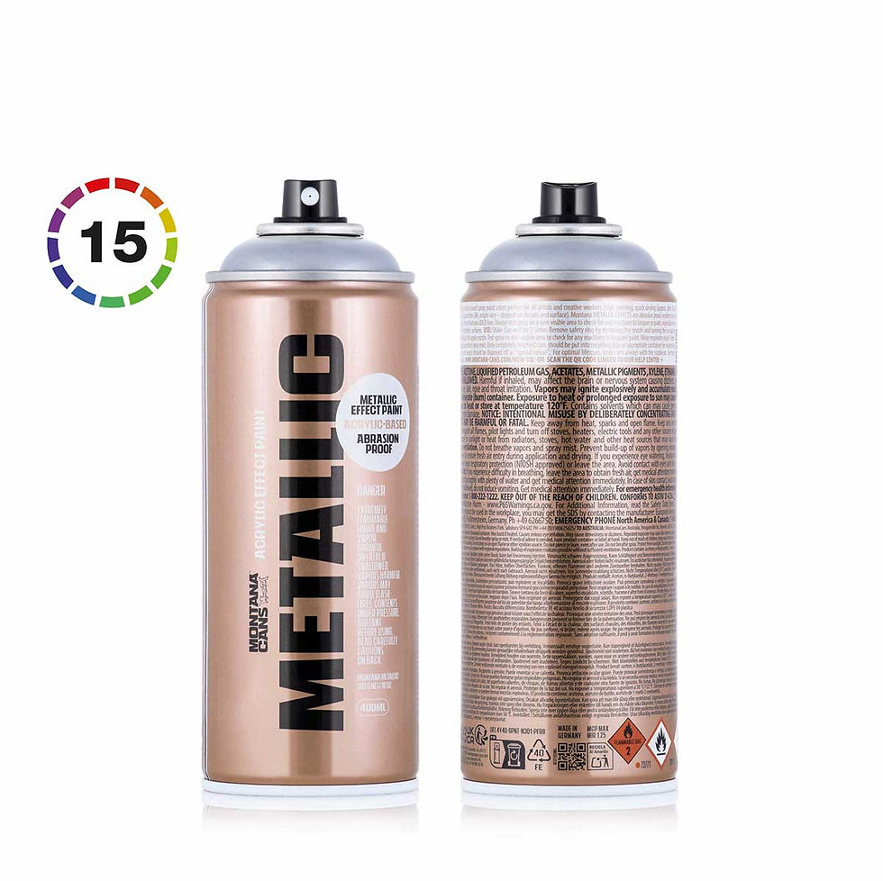 Bombe Montana Metallic Effect 400ml - peinture à effet métallique