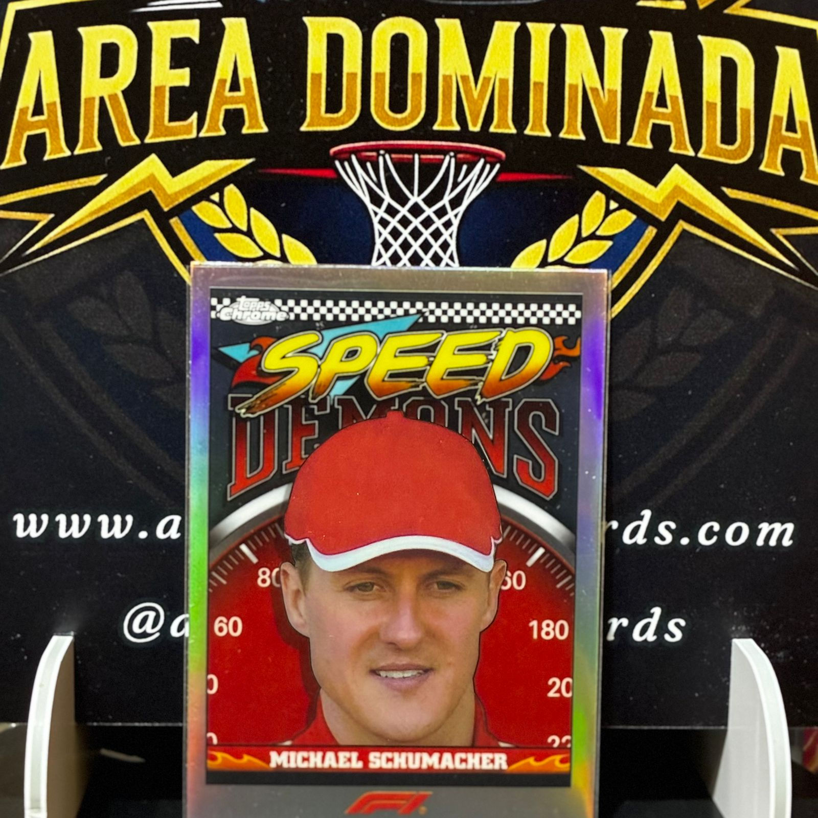Michael Schumacher – Topps Chrome F1 - Speed Deamons