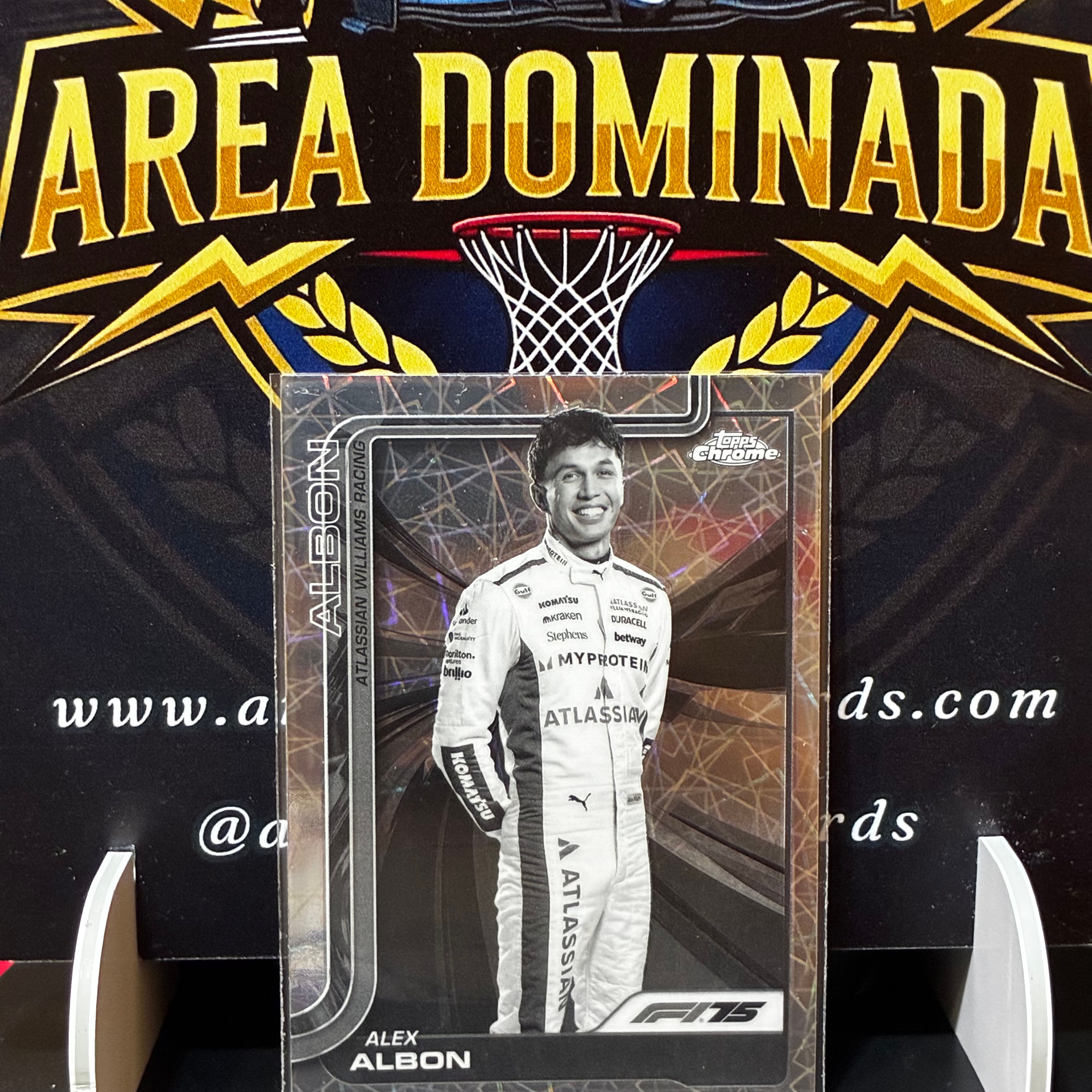 Alex Albon – Topps Chrome F1 2025