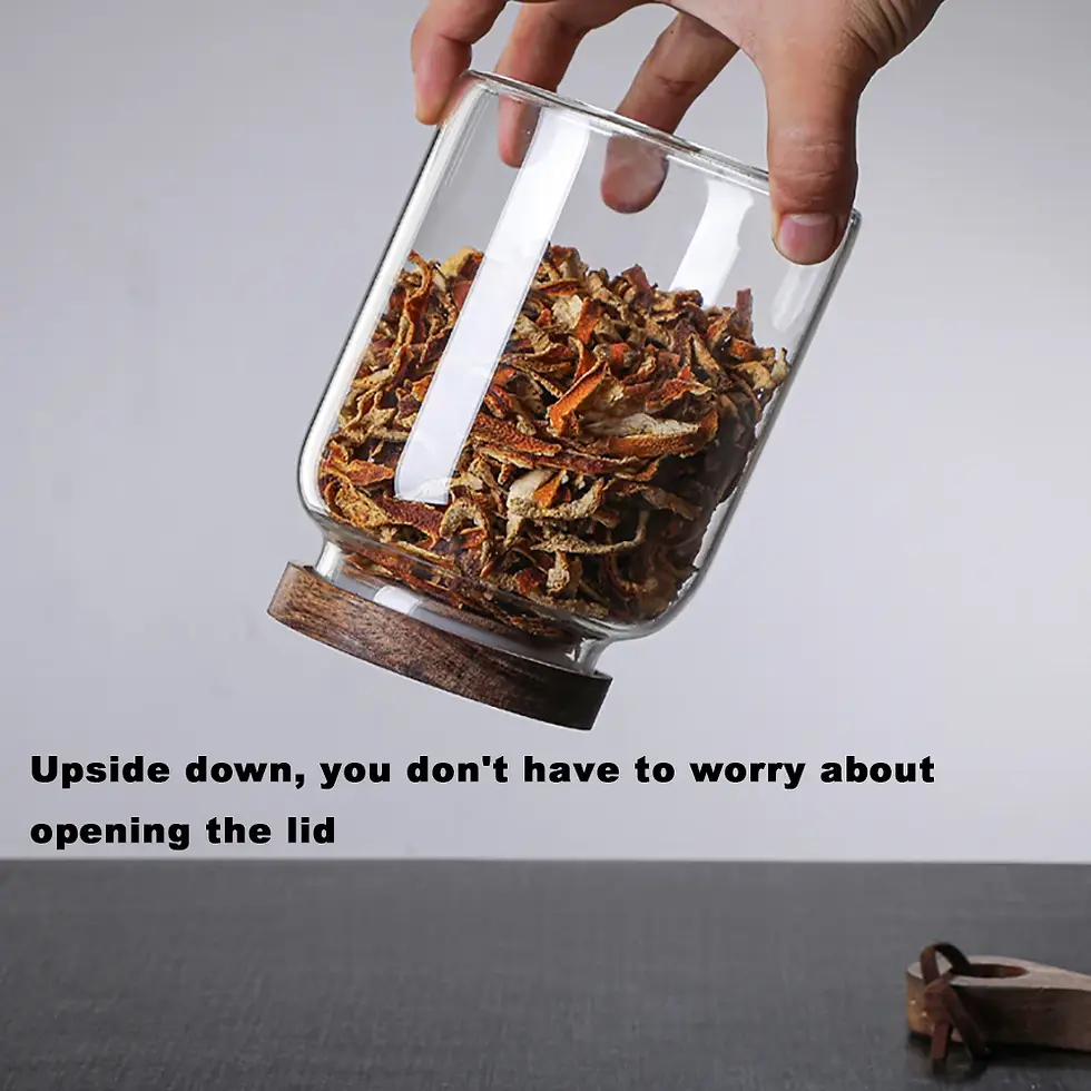 Thumbnail: Glass jars with bamboo lids