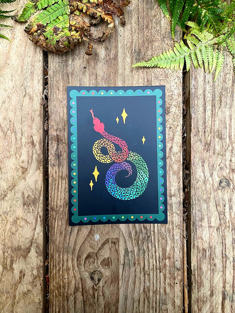 Thumbnail: A6 art print cards 