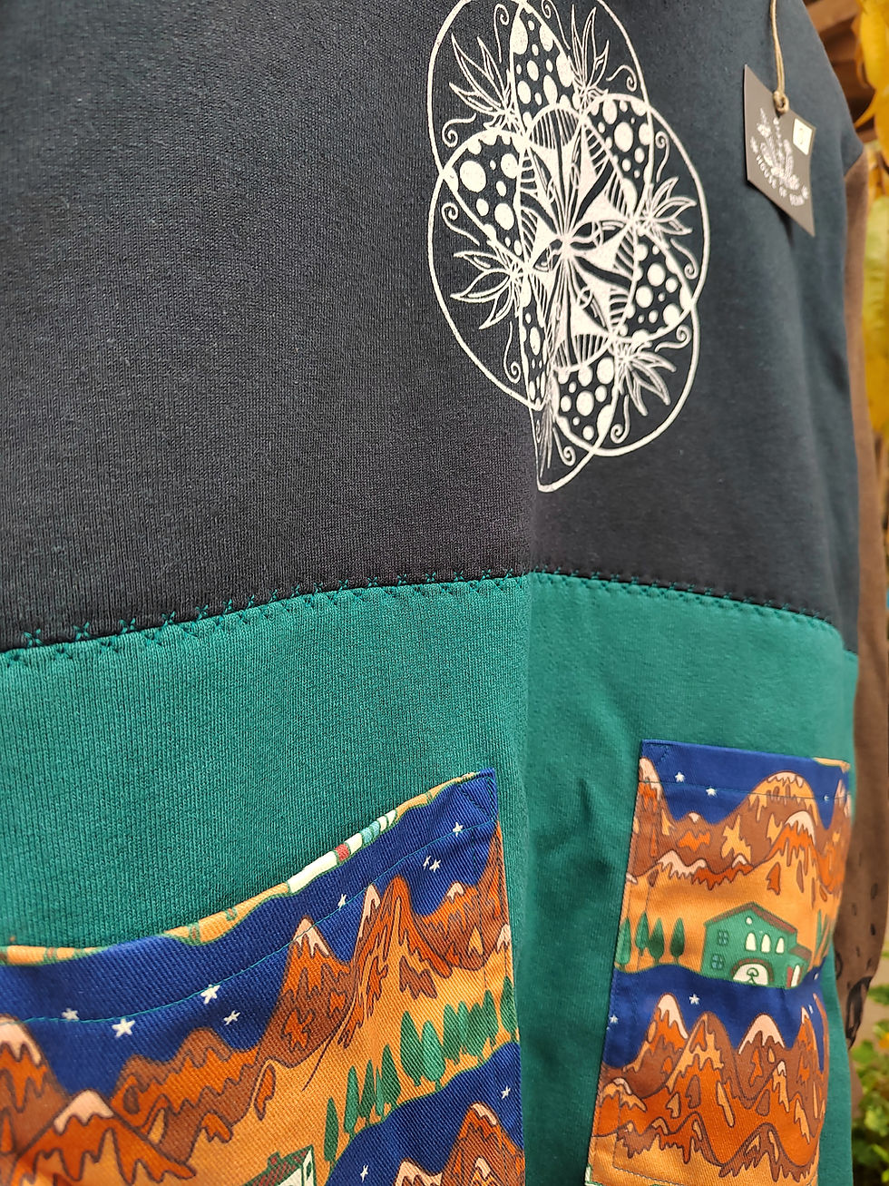 Thumbnail: seed of life hemp & cotton jumper S