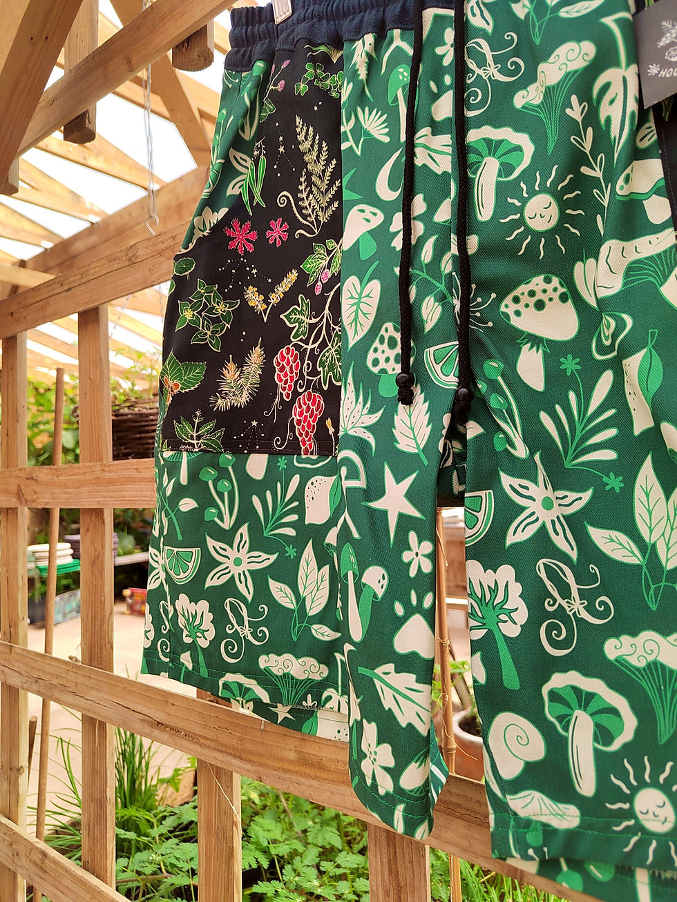 Thumbnail: green botanics organic cotton utility shorts XL