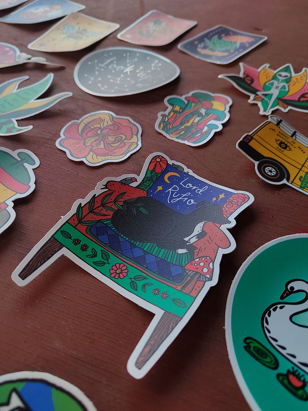 Thumbnail: ANY 12 STICKERS