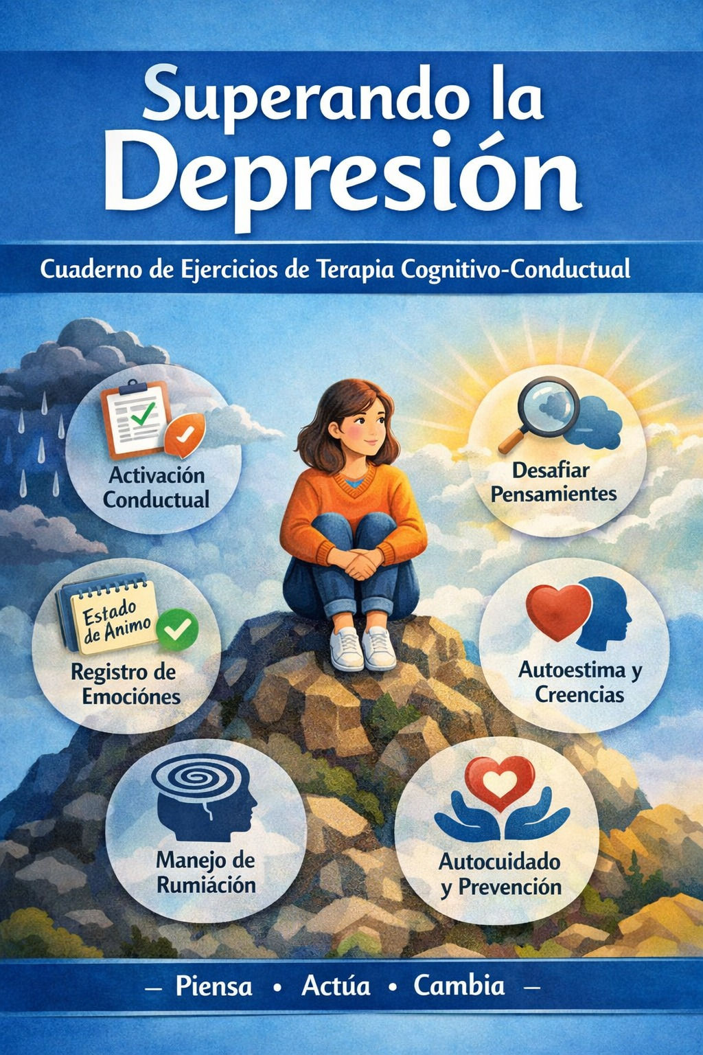 Libro de auto-ayuda "Superando la depresión"