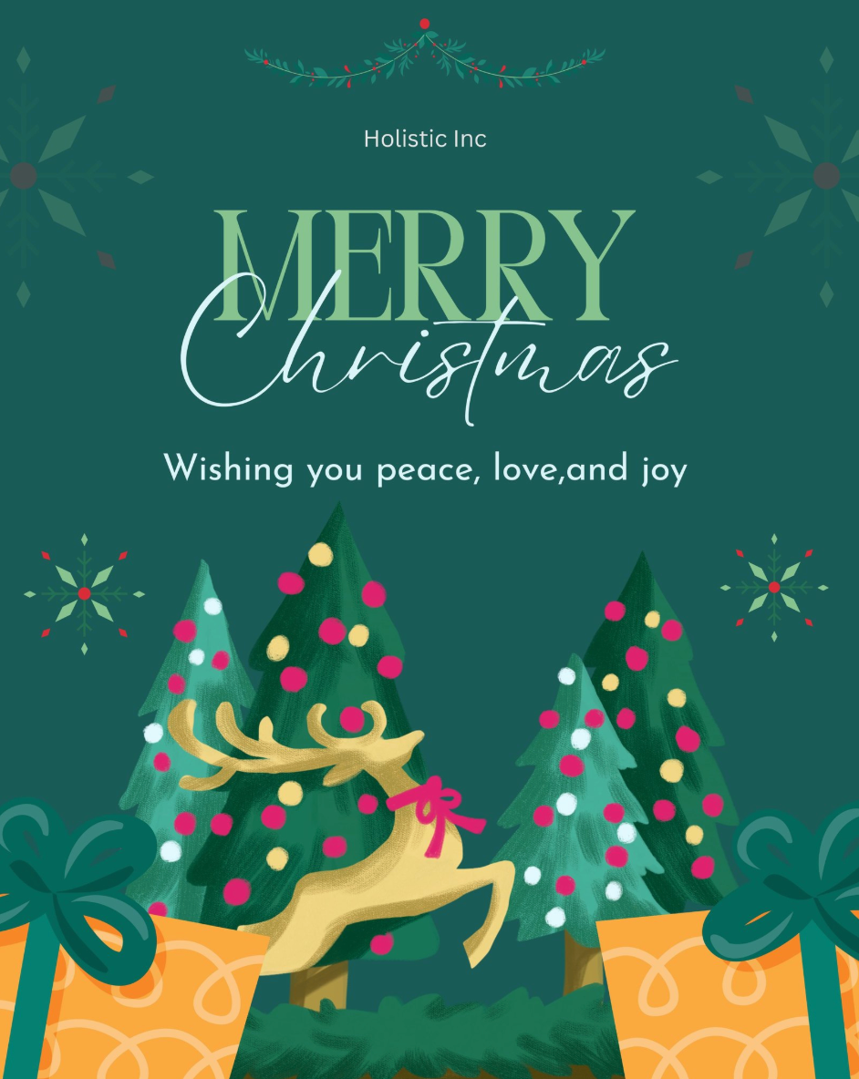 🎄Merry Christmas from Holistic Inc! 🎄