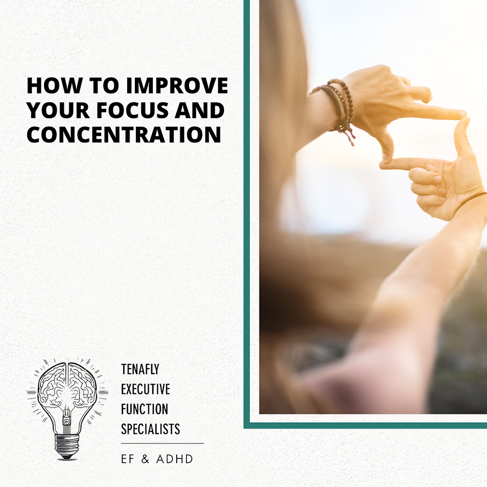 How to Improve Your Focus and Concentration
