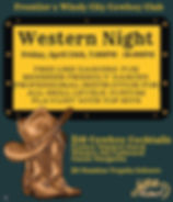 Frontier Western Night