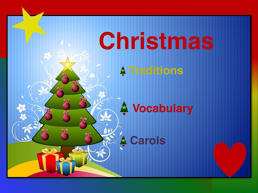 Comment Dit On Renne En Anglais Anglais Christmas Classe CM2 Mme FRAU