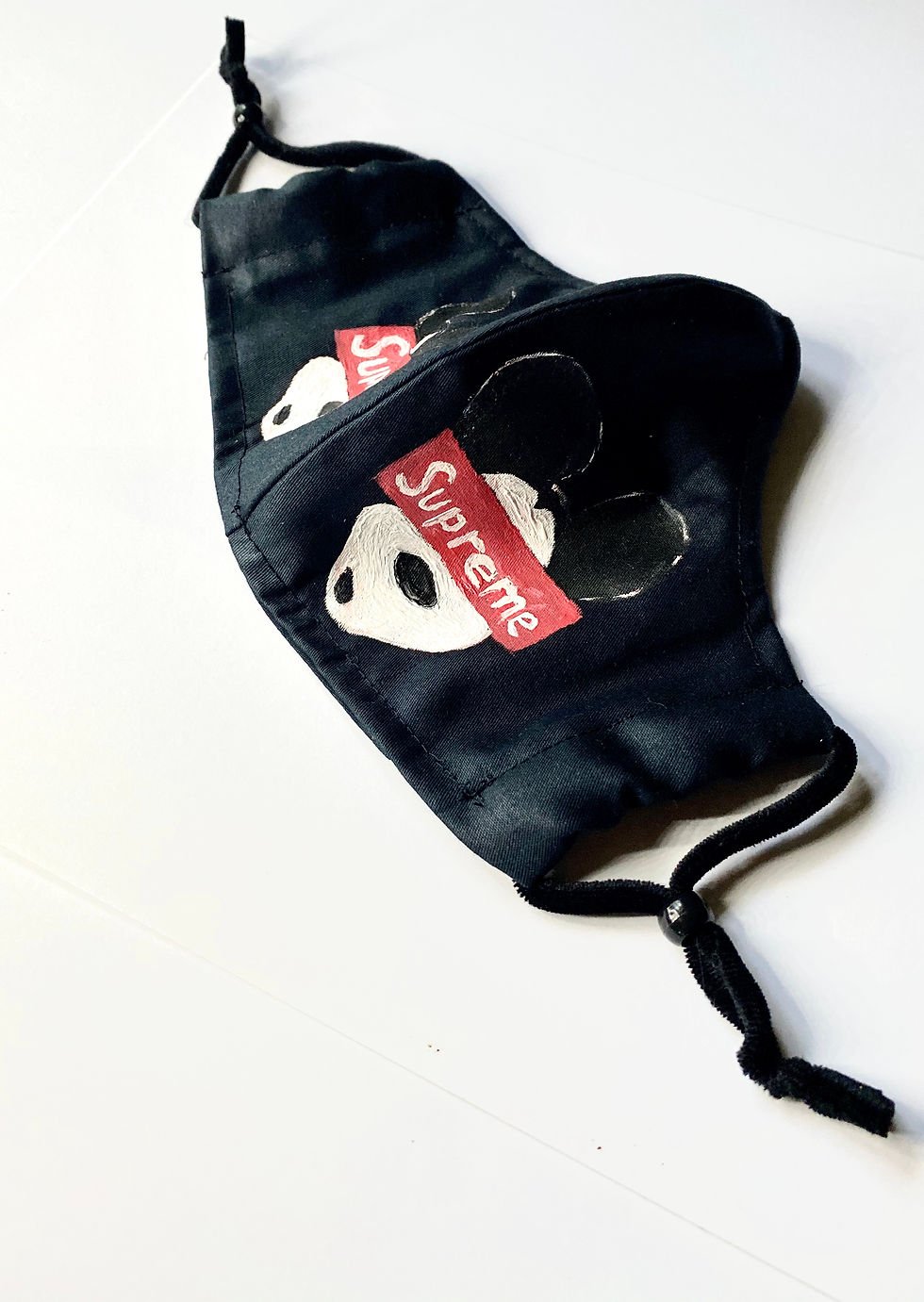 Thumbnail: Hand Painted Mickey Supreme Face Mask
