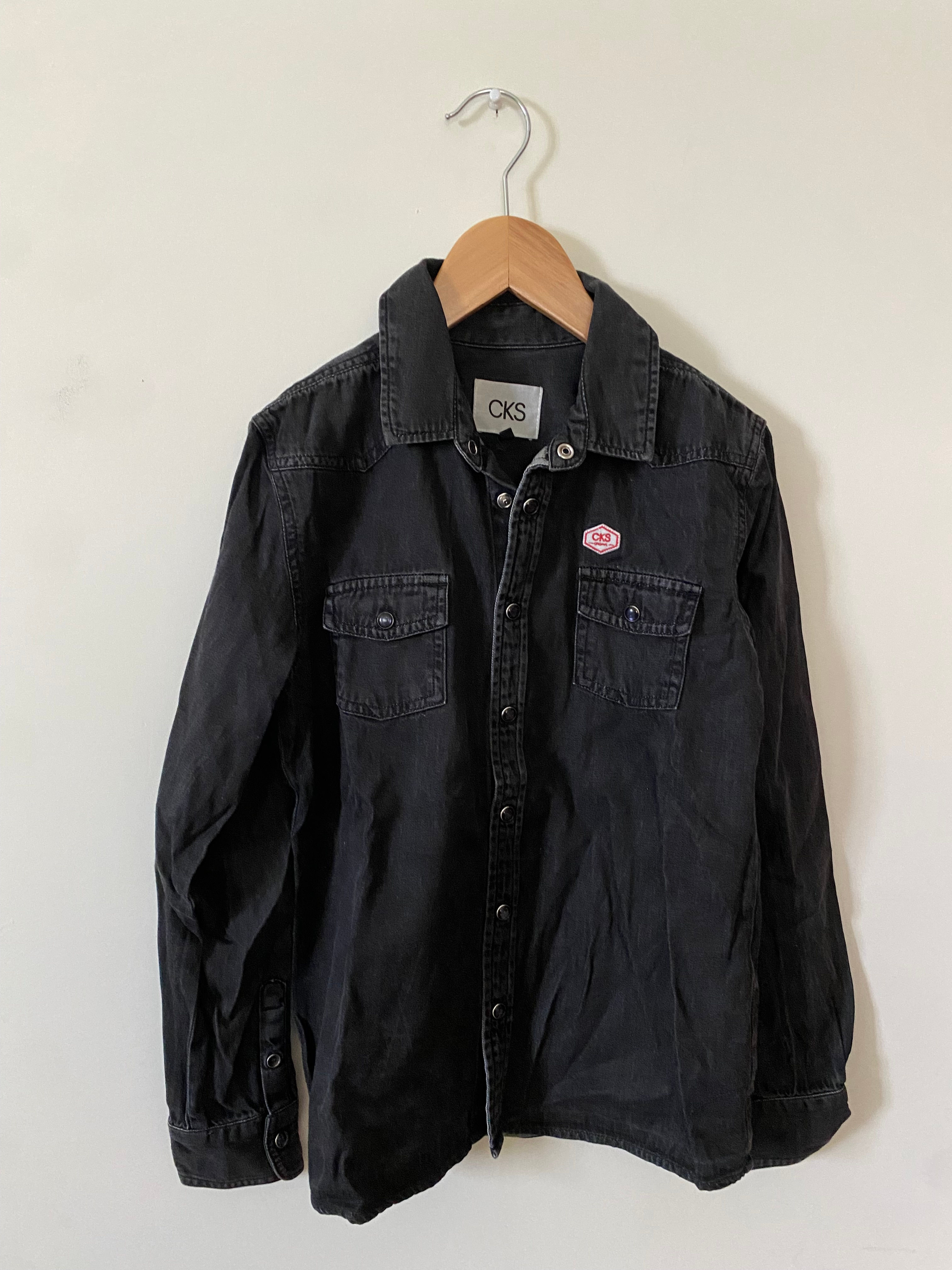 zwart jeans hemdje CKS 152