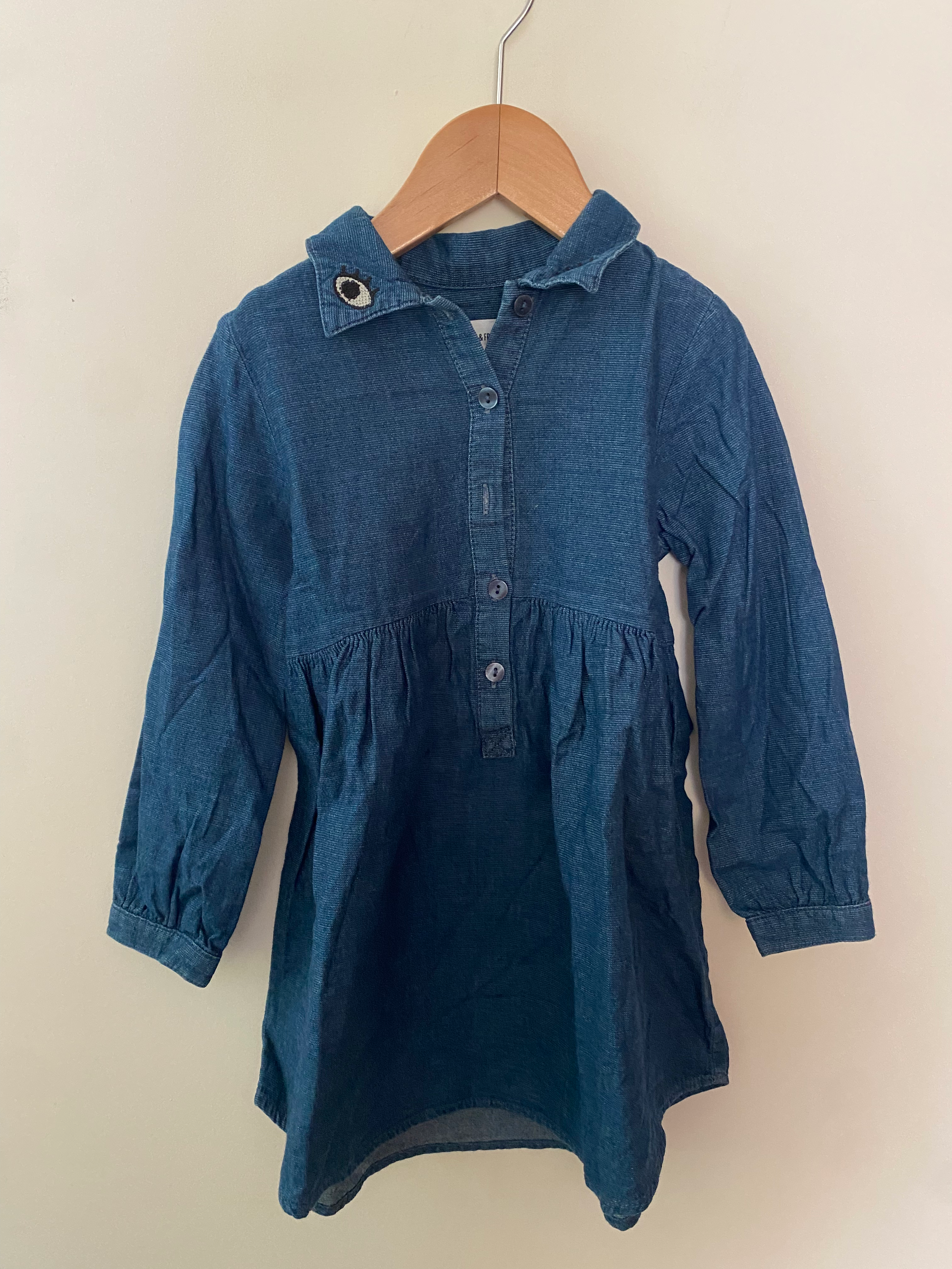 jeans kleedje filou & friends 110 &116