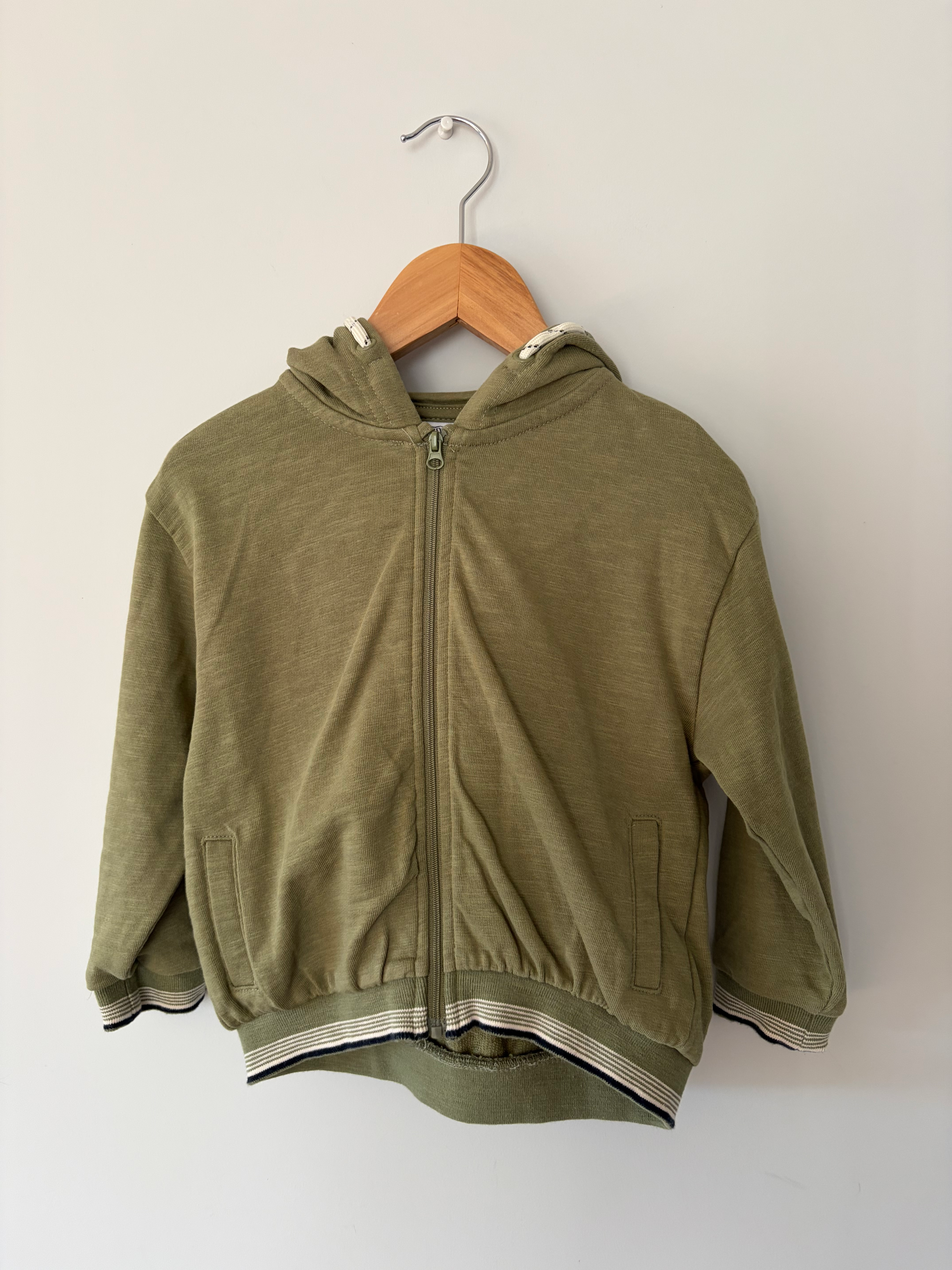 kaki groene sweatvest JBC 98