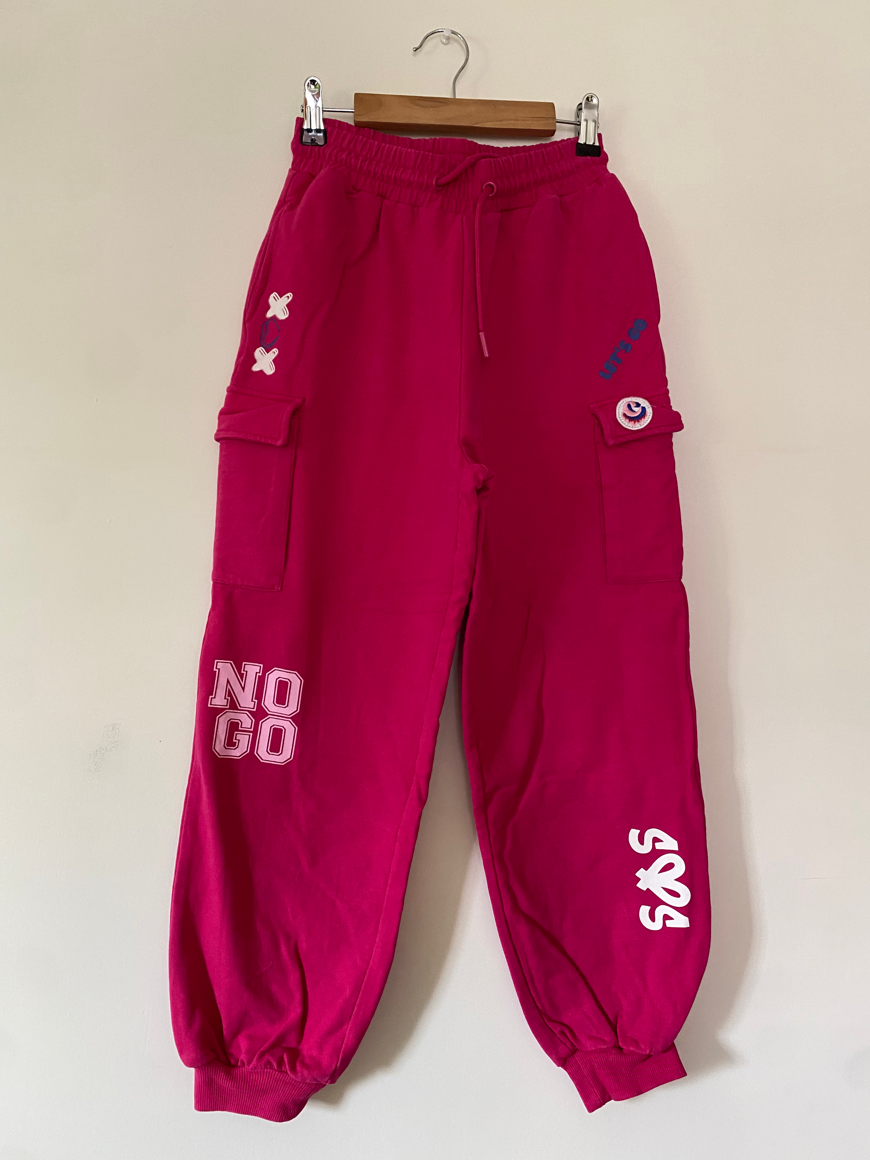 roze sportieve broek JBC x Camille 152