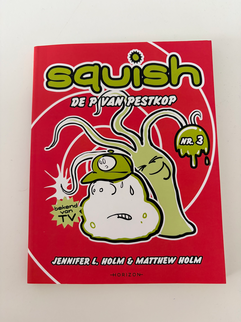 Thumbnail: boeken: De P van pestkop Squish