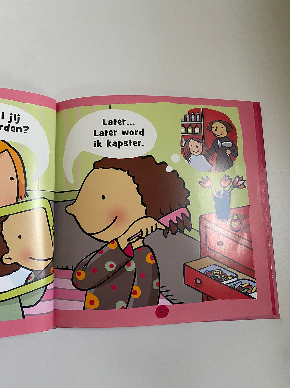 Thumbnail: boeken: Later word ik kapster.